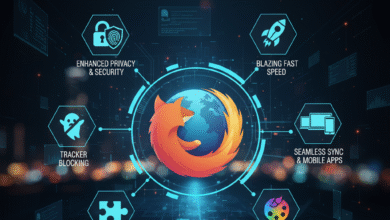متصفح فاير فوكس تجربة تصفح آمنة وسريعة مع مميزات رائعة
