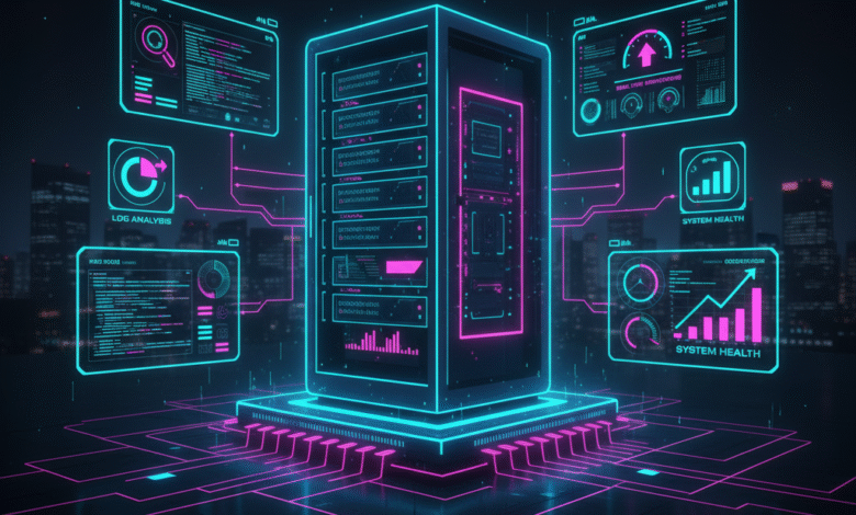 أدوات مراقبة الأداء وتحليل السجلات في أنظمة الإنتاج