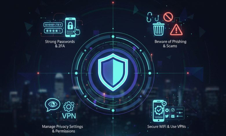 أفضل الممارسات لحماية المعلومات الشخصية على الإنترنت